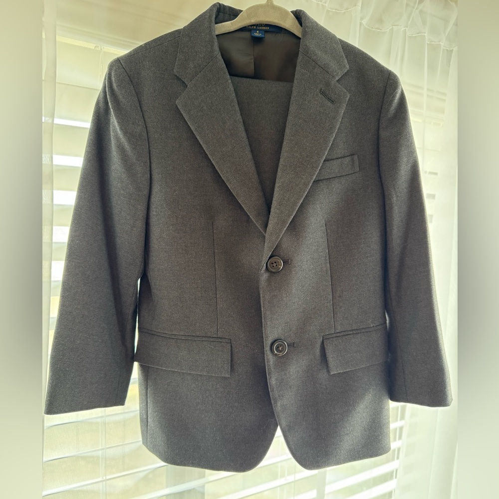 Boys polo Ralph Lauren wool suit